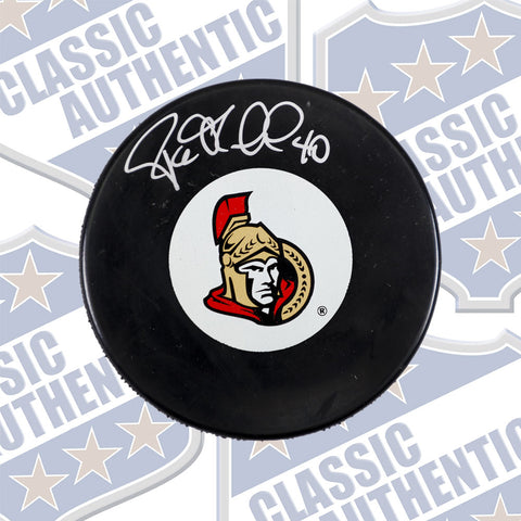 PATRICK LALIME Ottawa Senators autographed puck (#1923)