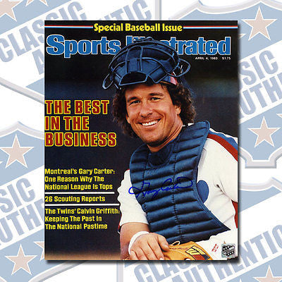 GARY CARTER Montreal Expos autographed 8x10 photo (#2358)