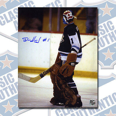 DENIS HERRON Pittsburgh Penguins autographed 8x10 photo (#1390)