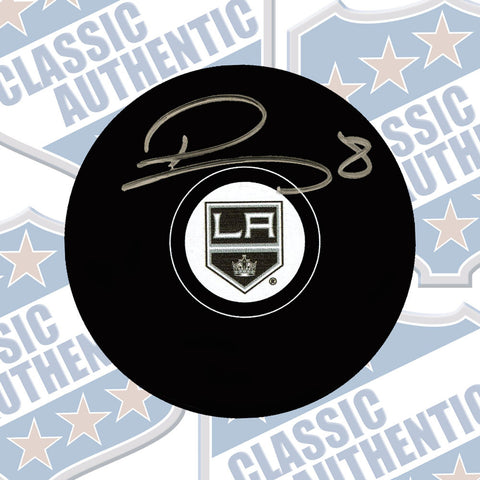 DREW DOUGHTY Los Angeles Kings autographed puck (#3228)