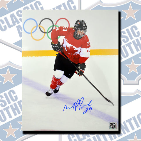 MARIE-PHILIP POULIN Team Canada Autographed 8x10 (#3381)
