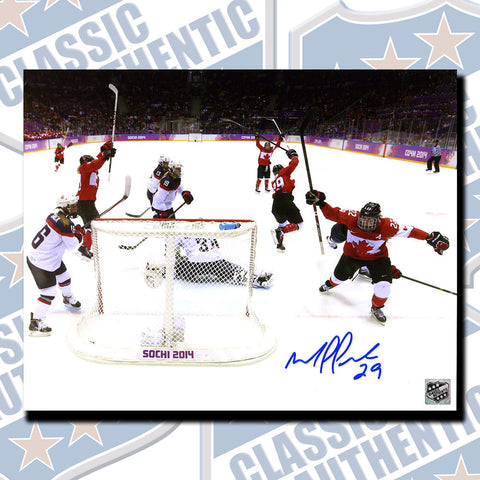 MARIE-PHILIP POULIN Team Canada Autographed 8x10 (#3427)