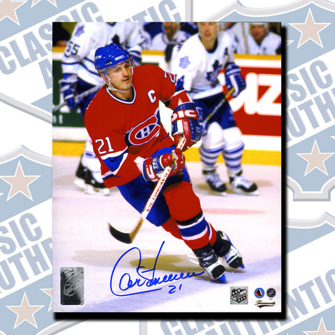 GUY CARBONNEAU Montreal Canadiens 8x10 photo (#3442)