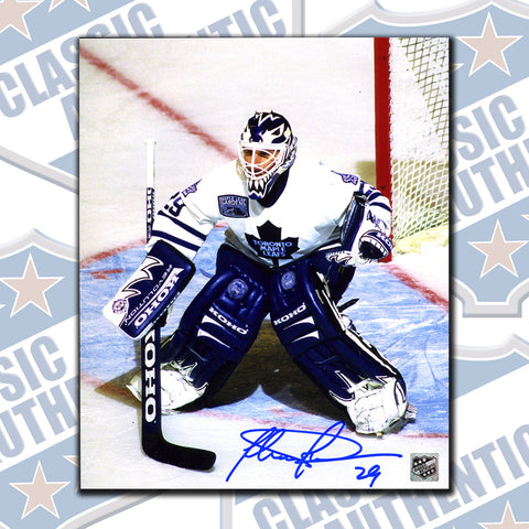 FELIX POTVIN Toronto Maple Leafs autographed 8x10 photo (#3651)