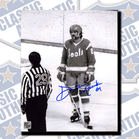 DENNIS MARUK  Oakland Seals 8x10 photo (#3739)