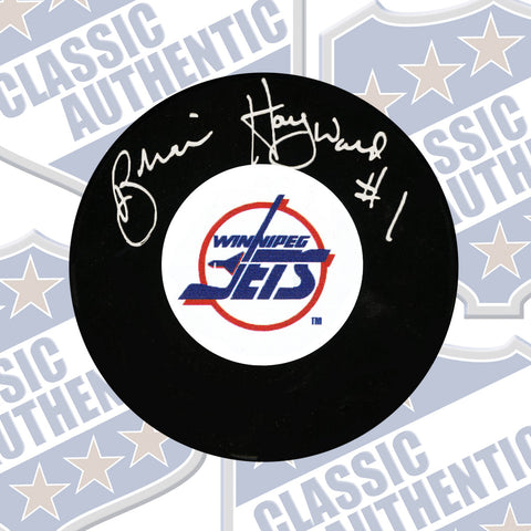 BRIAN HAYWARD Winnipeg Jets autographed  (#3780)