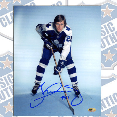 Third String Goalie: 1973-74 Toronto Maple Leafs Börje Salming Jersey