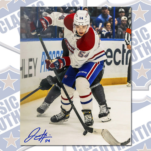 Jordan Harris Montreal Canadiens autographed 8x10 photo (#6001)