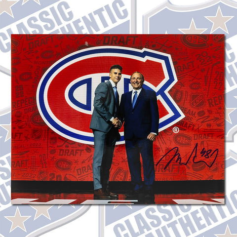 Filip Mesar Montreal Canadiens autographed 8x10 photo (#6002d)
