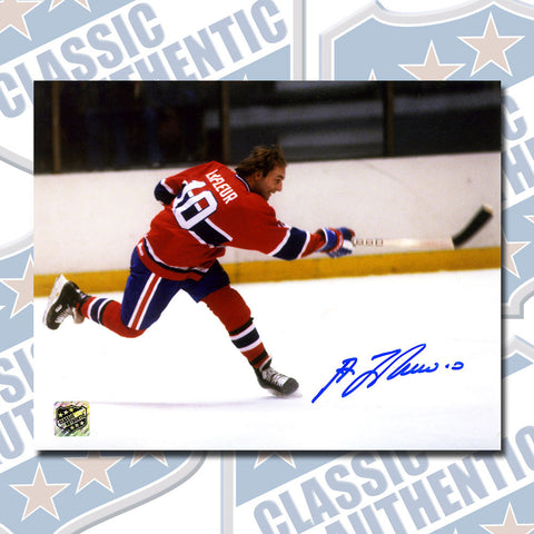 GUY LAFLEUR Montreal Canadiens autographed 8x10 photo (#1555)