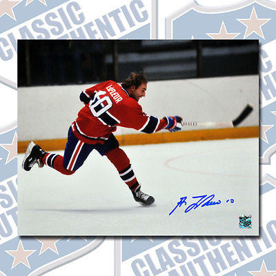 GUY LAFLEUR Montreal Canadiens autographed 11x14 photo (#3175)