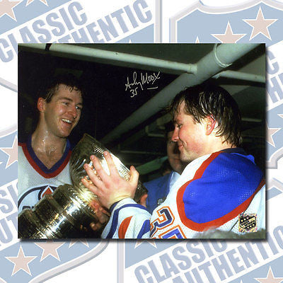 ANDY MOOG Edmonton Oilers autographed 8x10 photo (#3154)