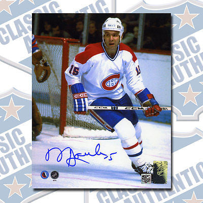REJEAN HOULE Montreal Canadiens autographed 8x10 photo (#1244)