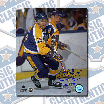 MARCEL DIONNE Los Angeles Kings autographed 8x10 photo w/HOF (#1319)