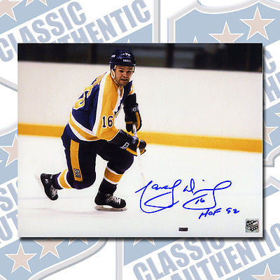 MARCEL DIONNE Los Angeles Kings autographed 8x10 photo w/HOF (#1323)