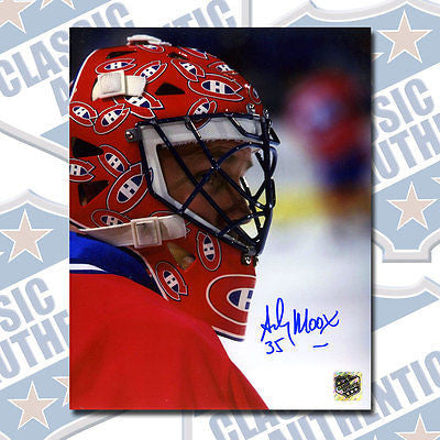 ANDY MOOG Montreal Canadiens autographed 8x10 photo (#3158)