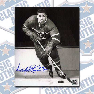 DOLLARD ST-LAURENT Montreal Canadiens autographed 8x10 photo (#1420)
