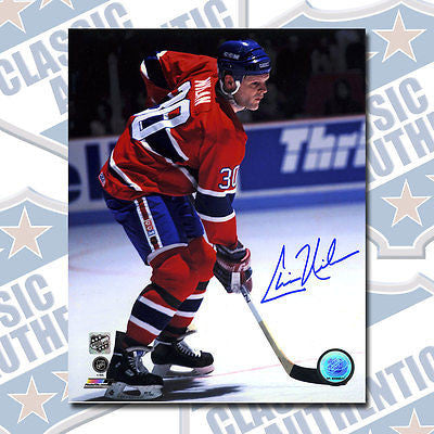CHRIS NILAN Montreal Canadiens autographed 8x10 photo (#2831)