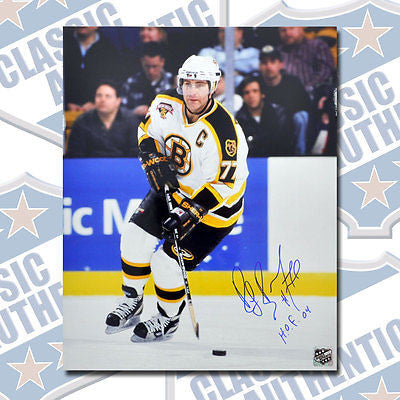 RAY BOURQUE Boston Bruins autographed 16x20 photo w/HOF (#1003)
