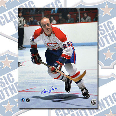 JACQUES LEMAIRE Montreal Canadiens autographed 16x20 photo (#1036)