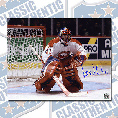 JOCELYN THIBAULT Montreal Canadiens autographed 8x10 photo (#1194)