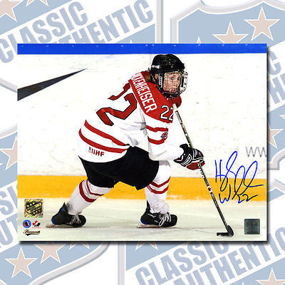 HAYLEY WICKENHEISER Team Canada autographed 8x10 photo (#3145)