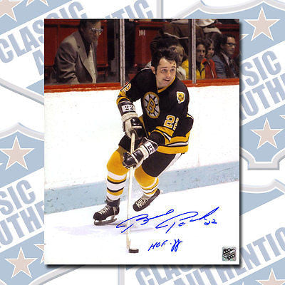BRAD PARK Boston Bruins autographed 8x10 photo w/HOF (#2827)