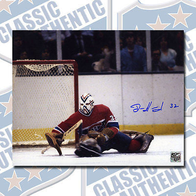 DENIS HERRON Montreal Canadiens autographed 8x10 photo (#1387)