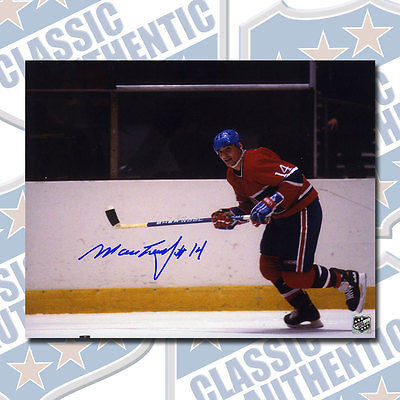MARIO TREMBLAY Montreal Canadiens autographed 8x10 photo (#1350)