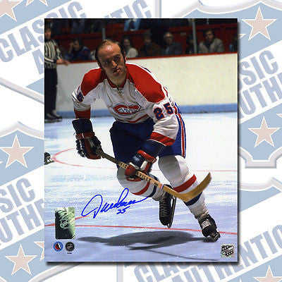 JACQUES LEMAIRE Montreal Canadiens autographed 8x10 photo (#1184)