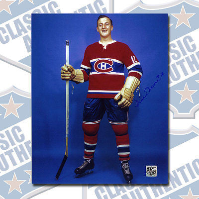DICKIE MOORE Montreal Canadiens autographed 8x10 photo (#1404)