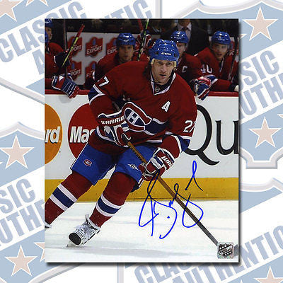 ALEX KOVALEV Montreal Canadiens autographed 8x10 photo (#1480)