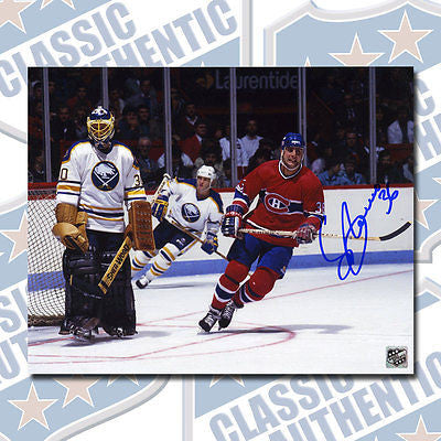 SERGIO MOMESSO Montreal Canadiens autographed 8x10 photo (#1266)