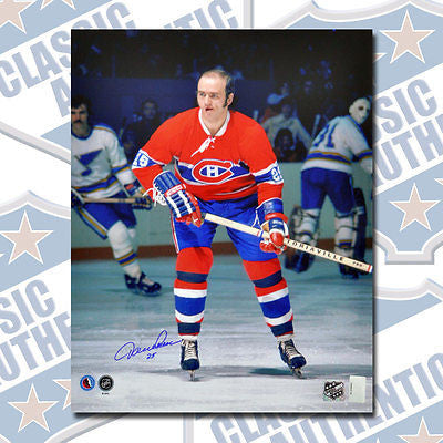 JACQUES LEMAIRE Montreal Canadiens autographed 16x20 photo (#1045)