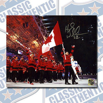 HAYLEY WICKENHEISER Women's Team Canada autographed 8x10 photo (#2762)