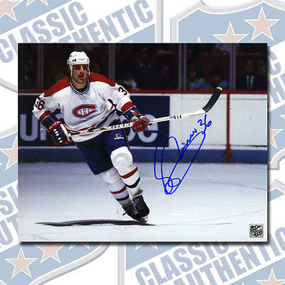 SERGIO MOMESSO Montreal Canadiens autographed 8x10 photo (#1265)