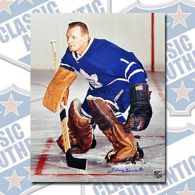 JOHNNY BOWER Toronto Maple Leafs autographed 16x20 photo (#1049)