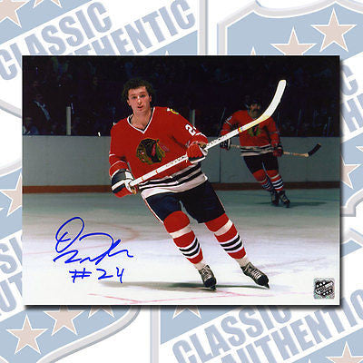 DOUG WILSON Chicago Blackhawks autographed 8x10 photo (#1487)