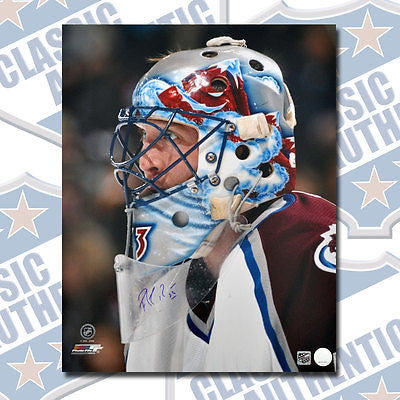 PATRICK ROY Colorado Avalanche autographed 16x20 photo (#2339)