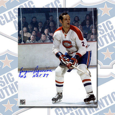 JACQUES LAPERRIERE Montreal Canadiens autographed 8x10 photo w/HOF (#2594)