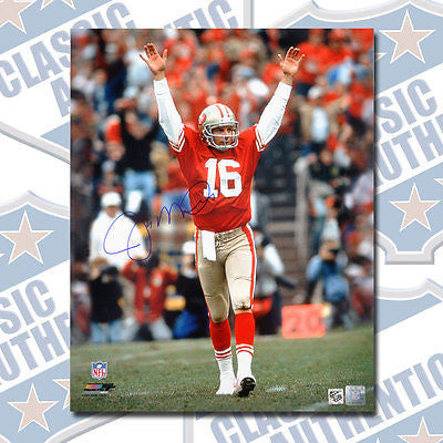 JOE MONTANA San Francisco 49ers autographed 16x20 photo (#2958)