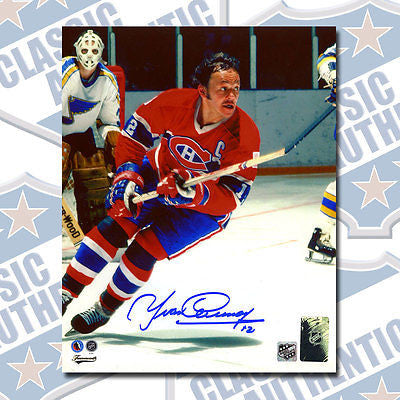 YVAN COURNOYER Montreal Canadiens autographed 8x10 photo (#2658)