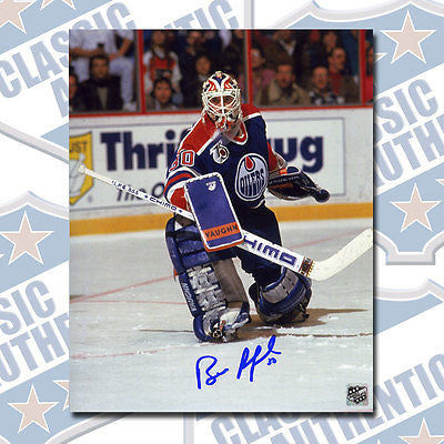 BILL RANFORD Edmonton Oilers autographed 8x10 photo (#1510)