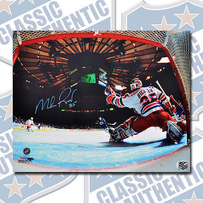 MIKE RICHTER New York Rangers autographed 16x20 photo (#1034)