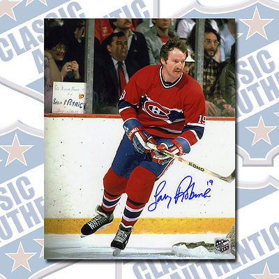 LARRY ROBINSON Montreal Canadiens autographed 8x10 photo (#1469)