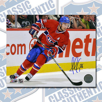 JOSH GORGES Montreal Canadiens autographed 8x10 photo (#1211)