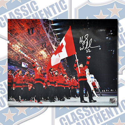HAYLEY WICKENHEISER Women's Team Canada autographed 11x14 photo (#2763)