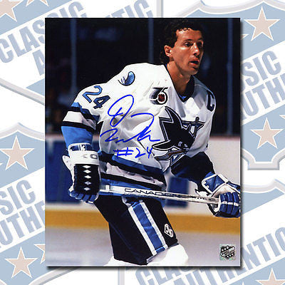 DOUG WILSON San Jose Sharks autographed 8x10 photo (#1485)