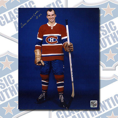 DON MARSHALL Montreal Canadiens autographed 8x10 photo (#1423)