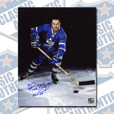 RED KELLY Toronto Maple Leafs autographed 8x10 photo w/HOF (#1460)